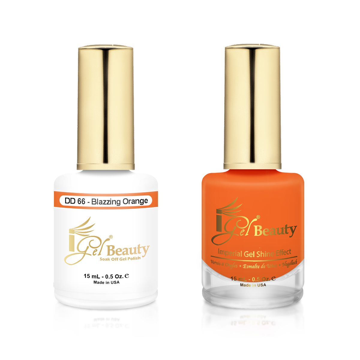 iGel Dip & Dap Duo - DD066 Blazzing Orange