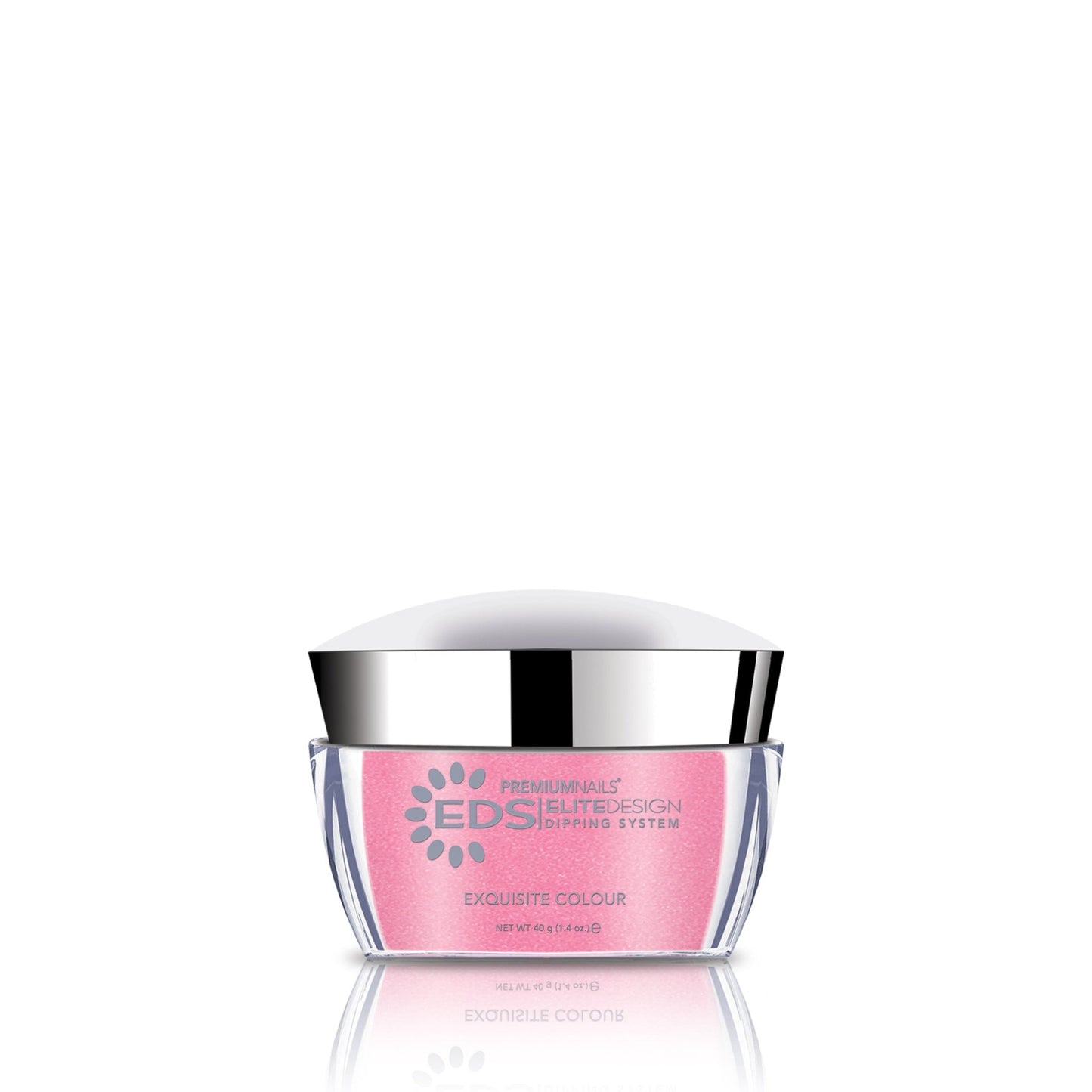 Premium Dipping Powder 1.4oz - ED 127 Bright Pink Shimmer