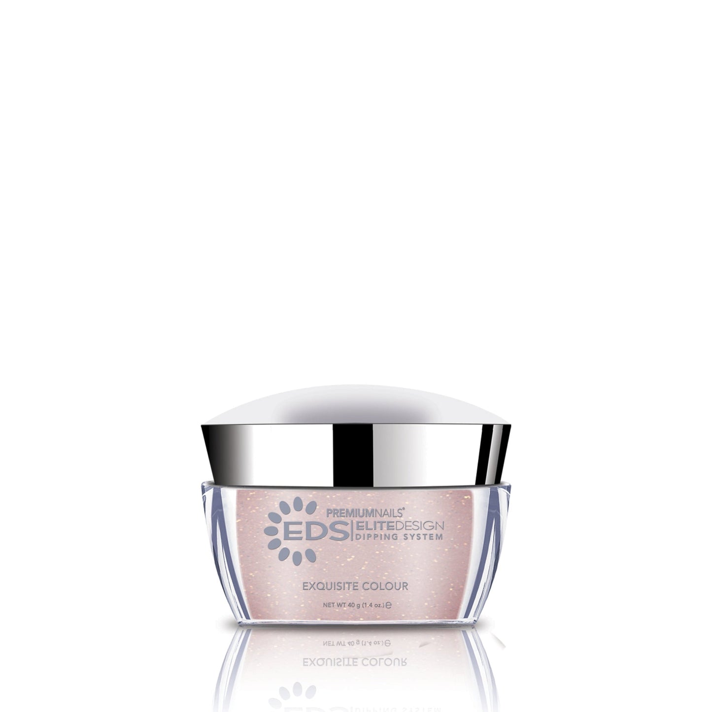 Premium Dipping Powder 1.4oz - ED 150 Nude with Gold Glitter