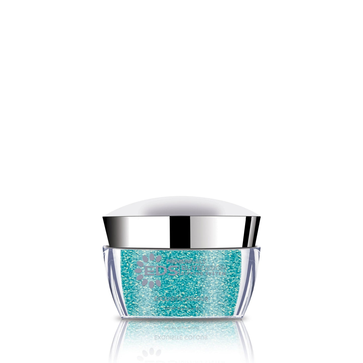 Premium Dipping Powder 1.4oz - ED 257 Clear Sky Blue Glitter
