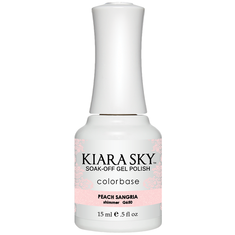 Kiara Sky Gel Polish - Peach Sangria