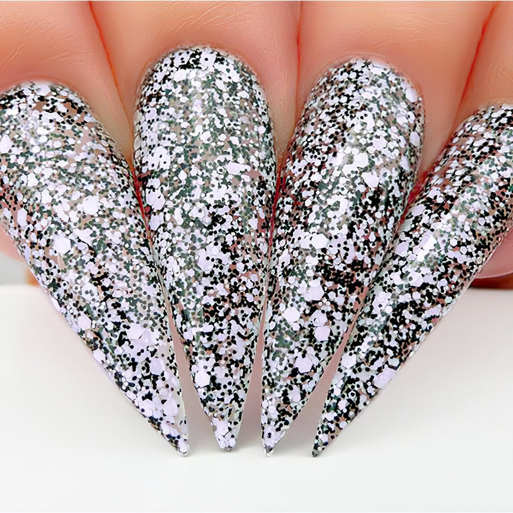Kiara Sky Gel Nail Polish Duo - 460 Glitter Multi Colors - Melt Away