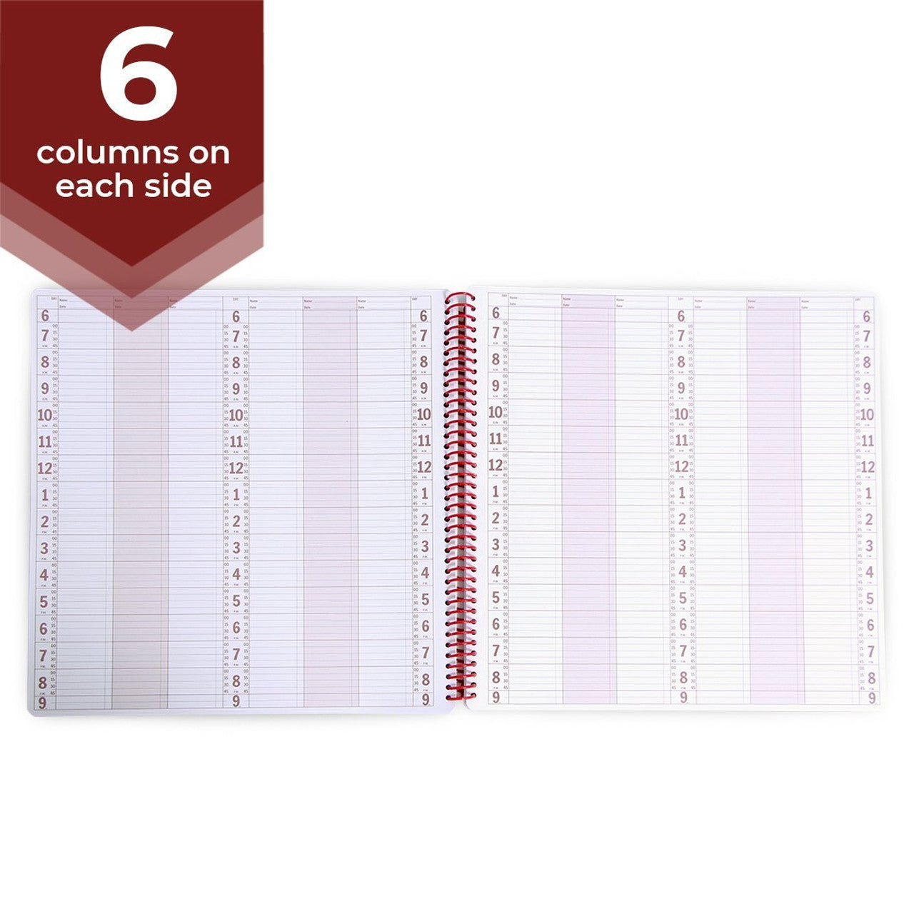Appointment Book ,6 Columns,200Page(T25)