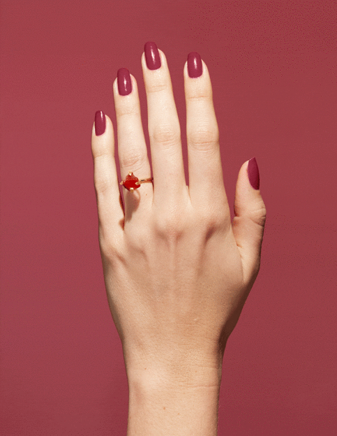 OPI Nature Strong Lacquer - Give a Garnet 0.5 oz - #NAT014