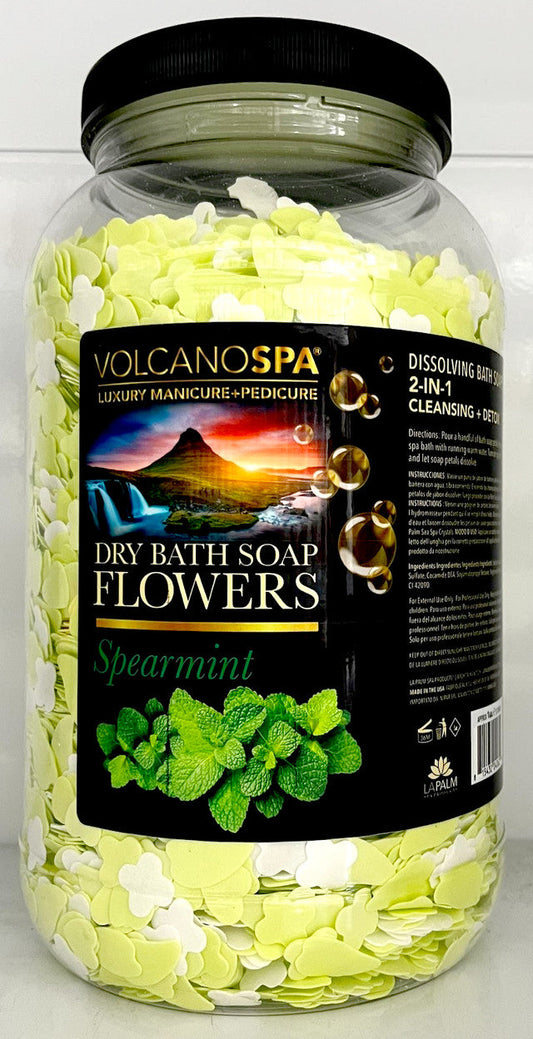 Lapalm Volcano Spa Dry Bath Soap Flowers 1G - Spearmint Eucalyptus