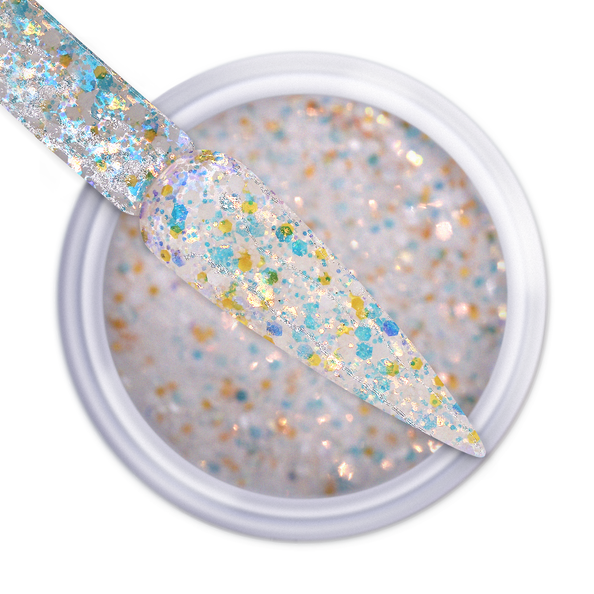 iGel Dip & Dap Powder - Mermaid Glitter - MG03 Daughter of Pearls