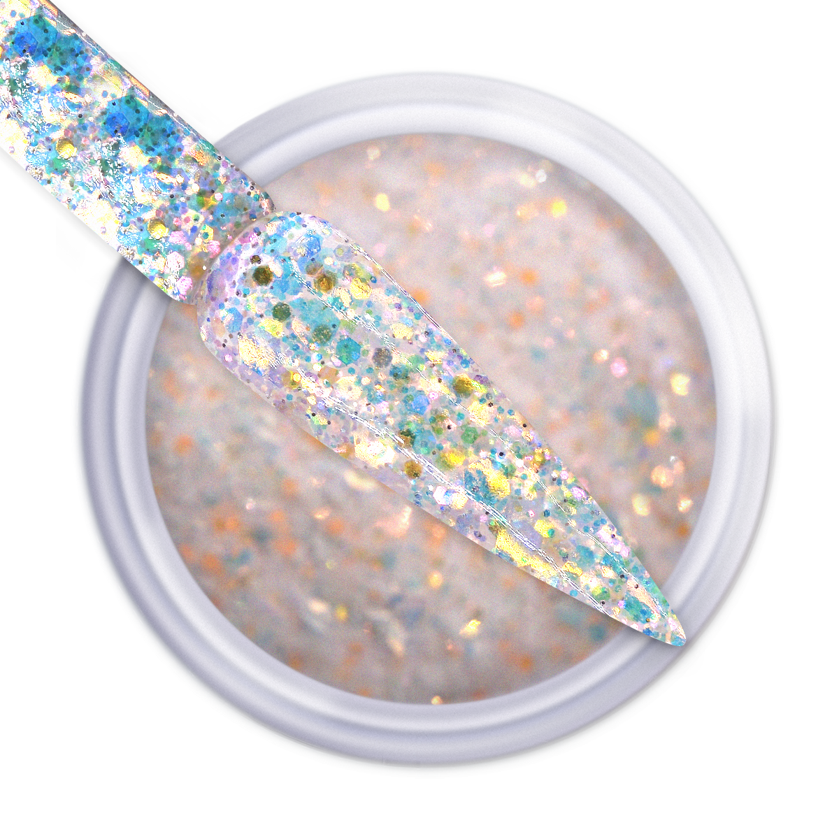 iGel Dip & Dap Powder - Mermaid Glitter - MG04 Sparks & Sea