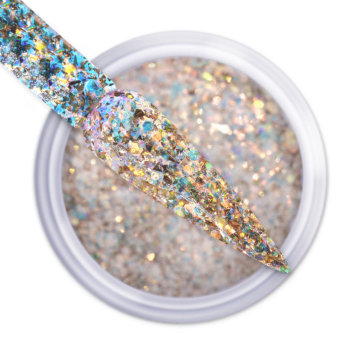 iGel Dip & Dap Powder - Mermaid Glitter - MG06 Jewel Of The Sea