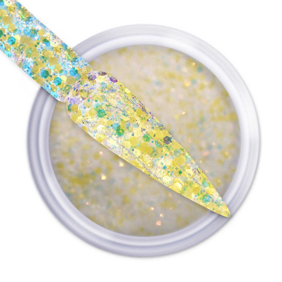 iGel Dip & Dap Powder - Mermaid Glitter - MG08 Sea Fortress