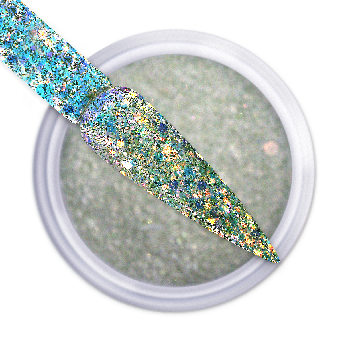 iGel Dip & Dap Powder - Mermaid Glitter - MG13 Wife Of Oceanus