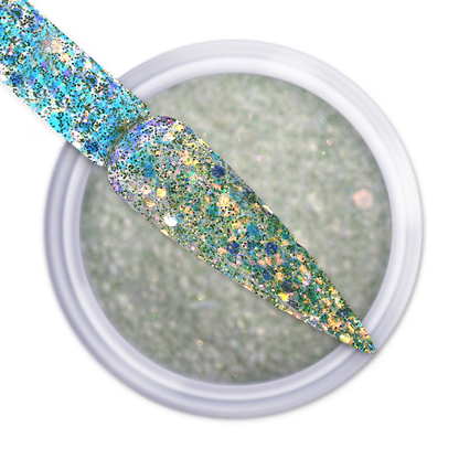 iGel Dip & Dap Powder - Mermaid Glitter - MG13 Wife Of Oceanus