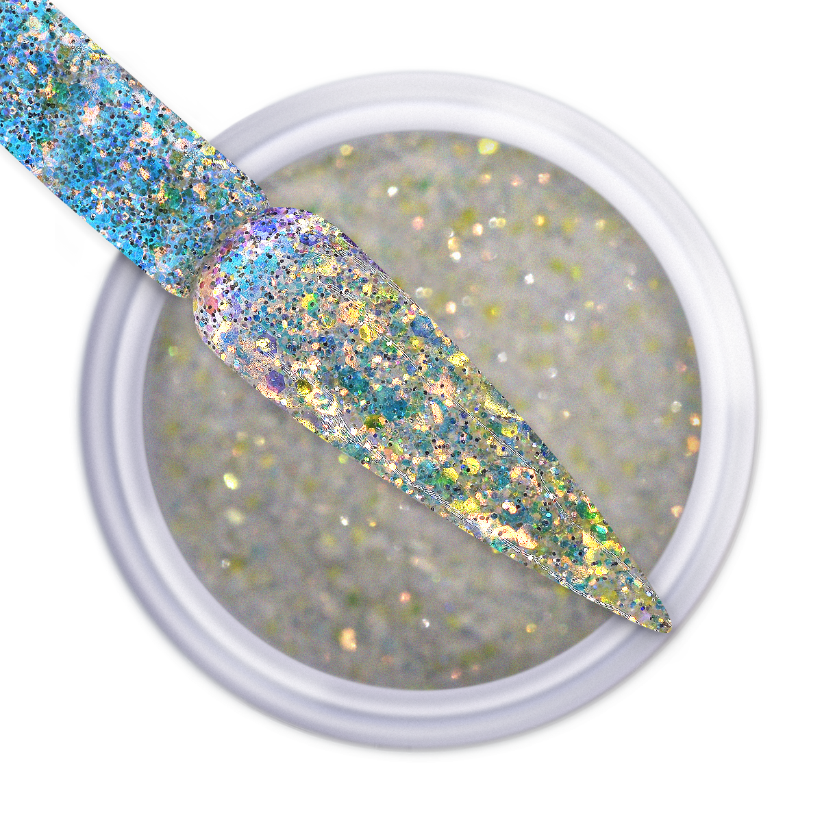 iGel Dip & Dap Powder - Mermaid Glitter - MG14 Water Lady