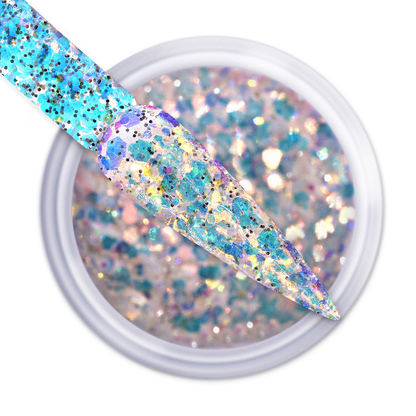 iGel Dip & Dap Powder - Mermaid Glitter - MG18 Pearl Watcher