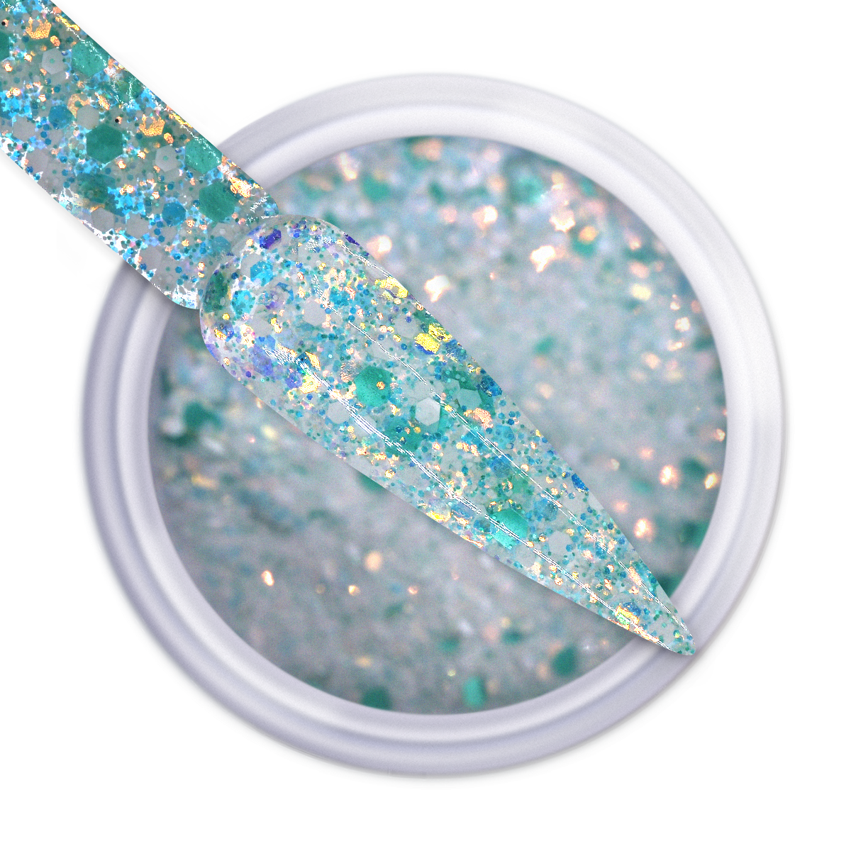 iGel Dip & Dap Powder - Mermaid Glitter - MG19 Dweller Of The Sea