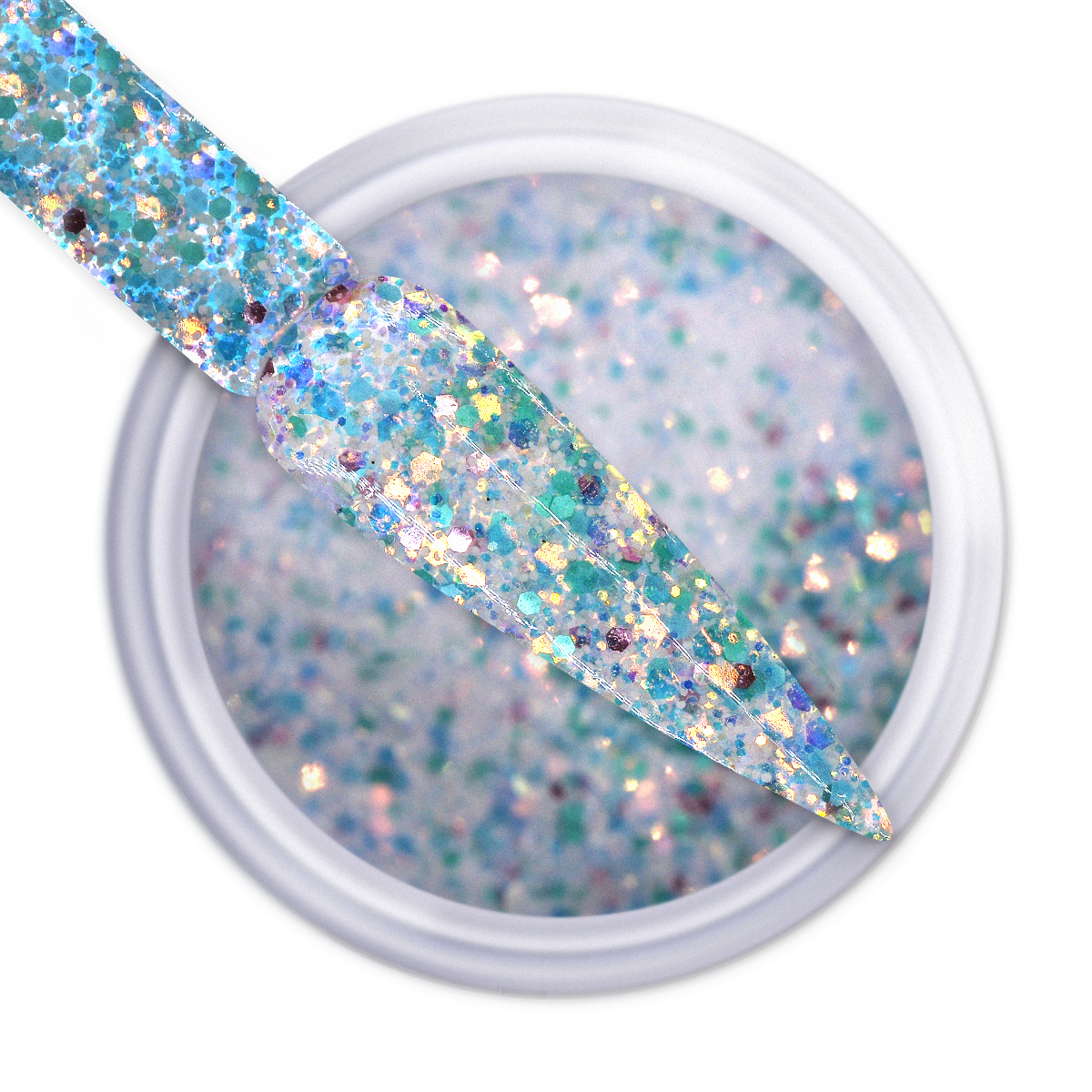 iGel Dip & Dap Powder - Mermaid Glitter - MG20 Shining Sea