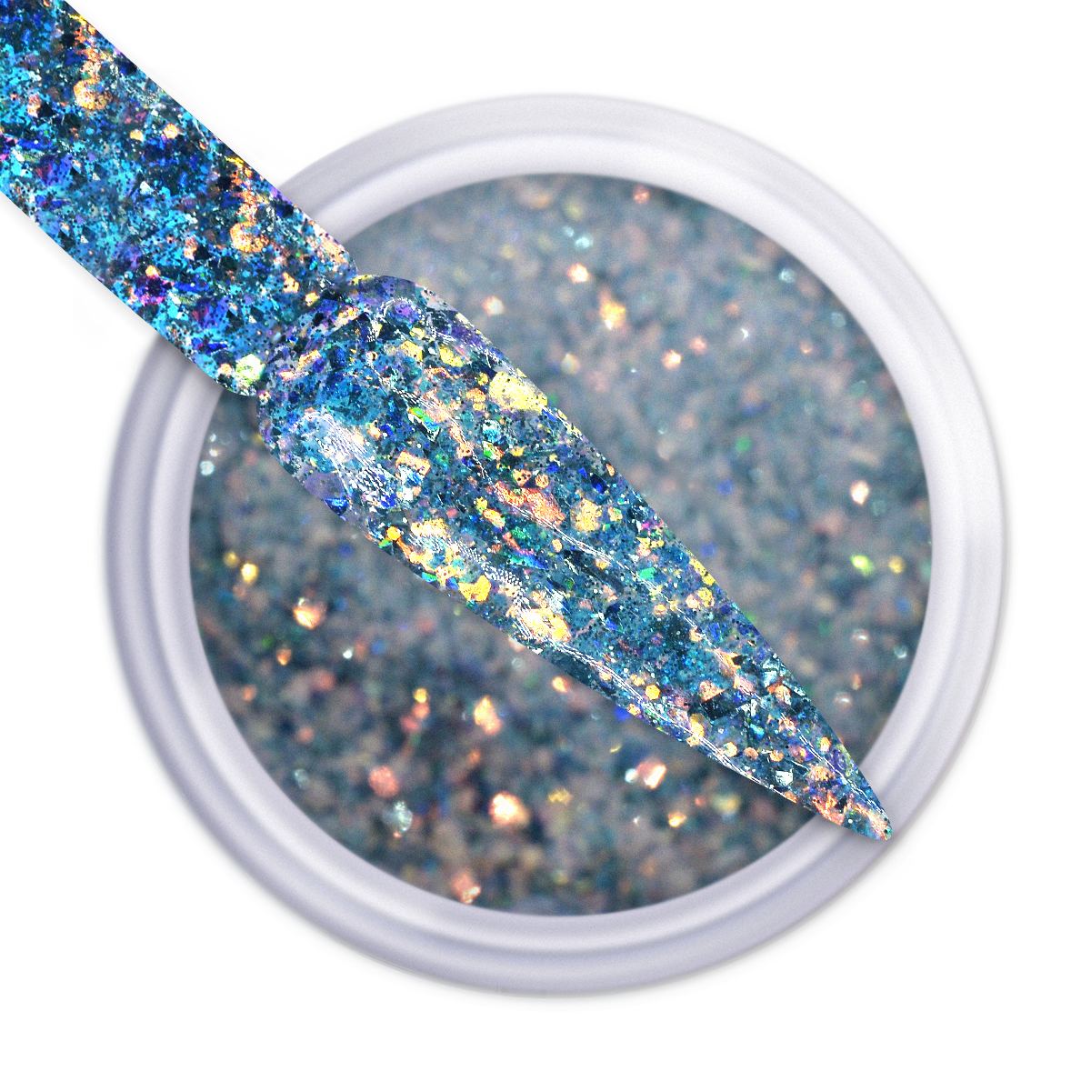 iGel Dip & Dap Powder - Mermaid Glitter - MG22 Seven Seas