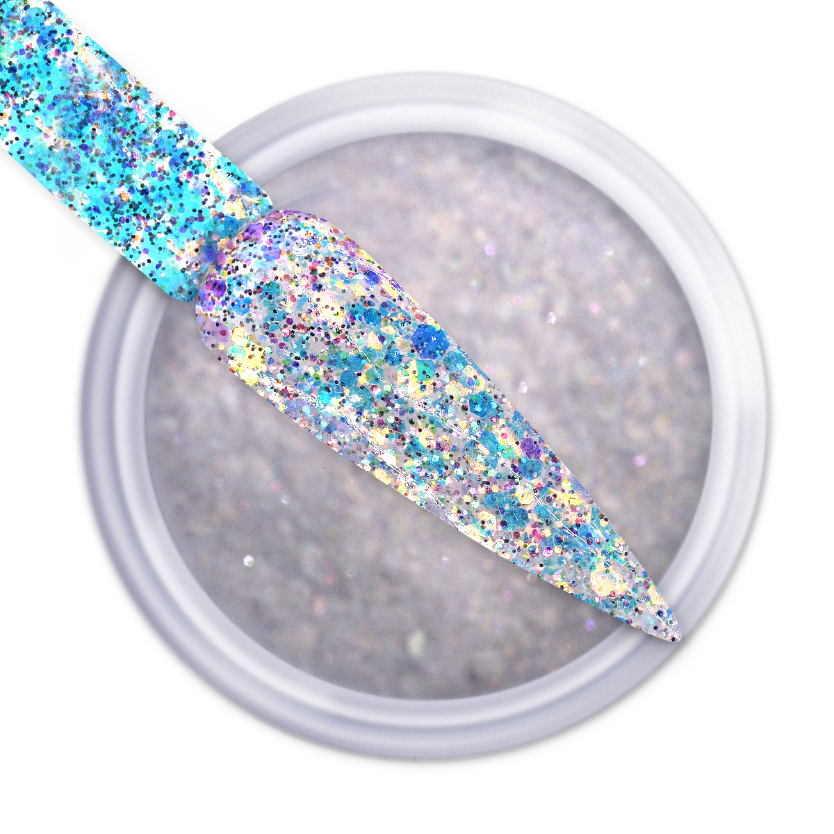 iGel Dip & Dap Powder - Mermaid Glitter - MG26 Goddess Of Waters