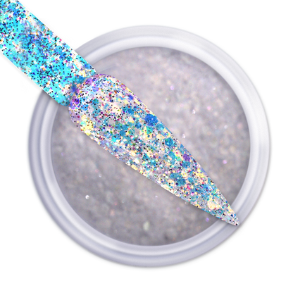 iGel Dip & Dap Powder - Mermaid Glitter - MG26 Goddess Of Waters