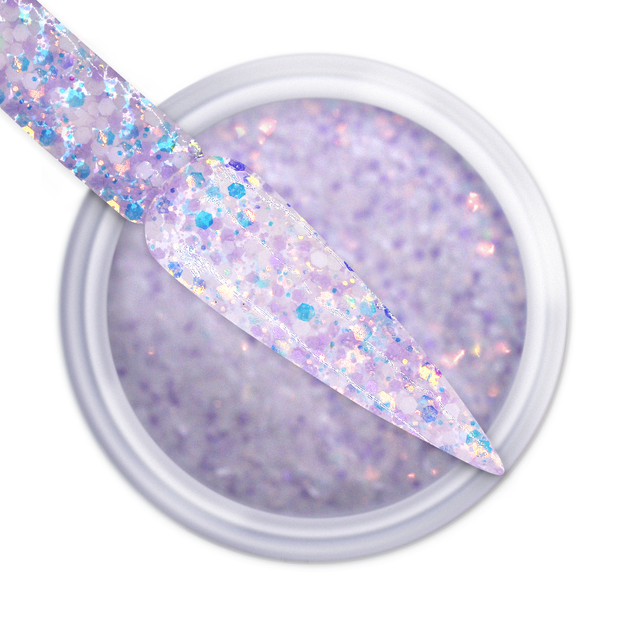 iGel Dip & Dap Powder - Mermaid Glitter - MG27 Daughter Of The Sea