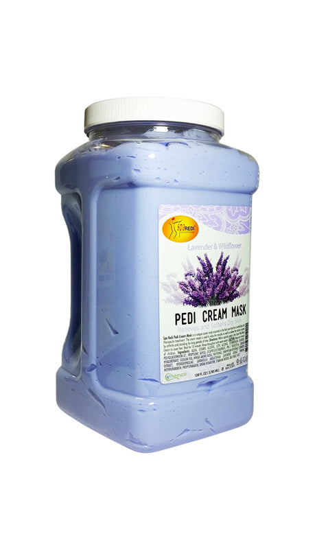 SpaRedi Pedi Cream Mask - Lavender and Wild Flower