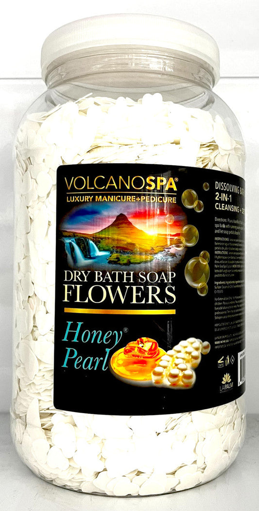 Lapalm Volcano Spa Dry Bath Soap Flowers 1G - Honey Pearl