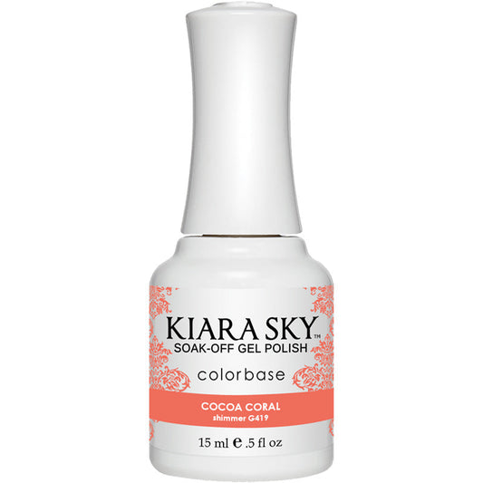 Kiara Sky Gel Polish - COCOA CORAL