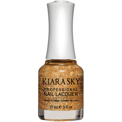 Kiara Sky Nail Lacquer - STRIKE GOLD