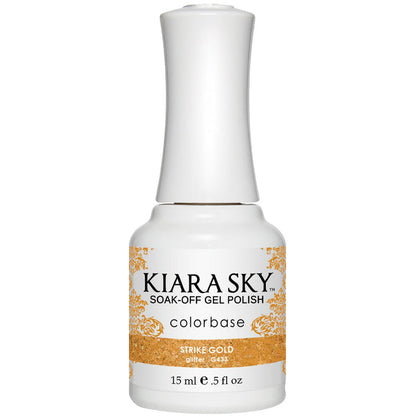 Kiara Sky Gel Polish - STRIKE GOLD