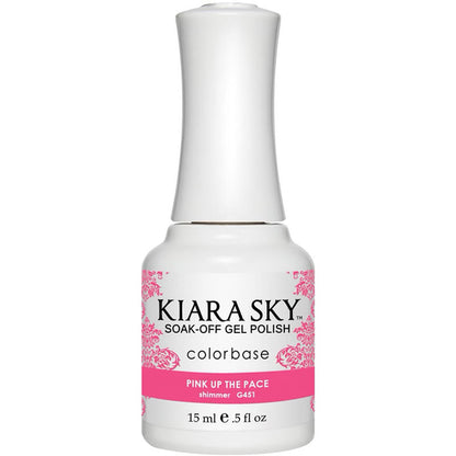 Kiara Sky Gel Polish - PINK UP THE PACE