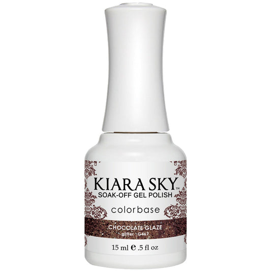 Kiara Sky Gel Polish - CHOCOLATE GLAZE