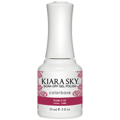 Kiara Sky Gel Polish - PLUM IT UP