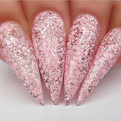 Kiara Sky Gel Polish - PINKING OF SPARKLE