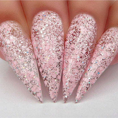 Kiara Sky Nail Lacquer - PINKING OF SPARKLE