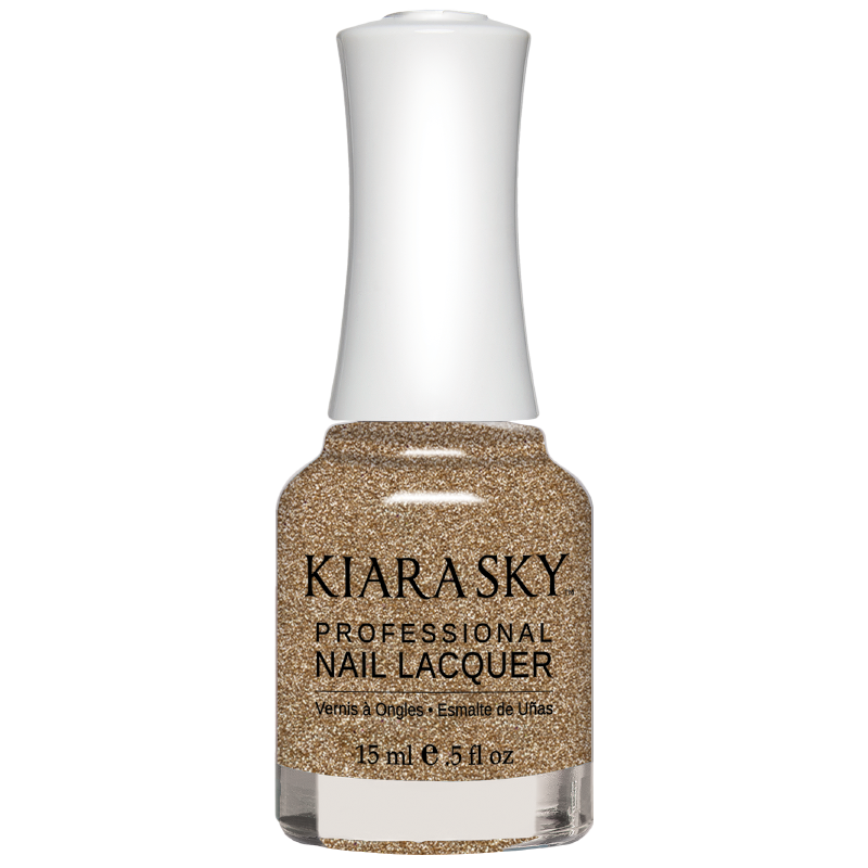 Kiara Sky Nail Lacquer - Dripping in Gold