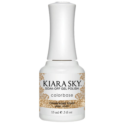 Kiara Sky Gel Polish - Champagne Toast