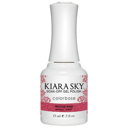 Kiara Sky Gel Polish - Frosted Wine