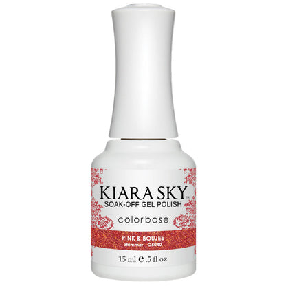 Kiara Sky Gel Polish - Pink & Boujee