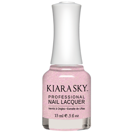 Kiara Sky Nail Lacquer - Pink Stardust