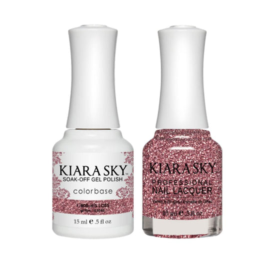 Kiara Sky 5053 1-800-HIS LOSS - All-In-One Gel Polish & Matching Nail Lacquer Duo Set - 0.5oz