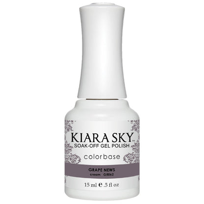 Kiara Sky Gel Polish - Grape News!