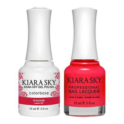 KIARASKY Holiday Gift Bundle: 7 Gel & Lacquer, 1 Base Gel, 1 Top Gel - 541, 532, 544, 507, 505, 554, 551