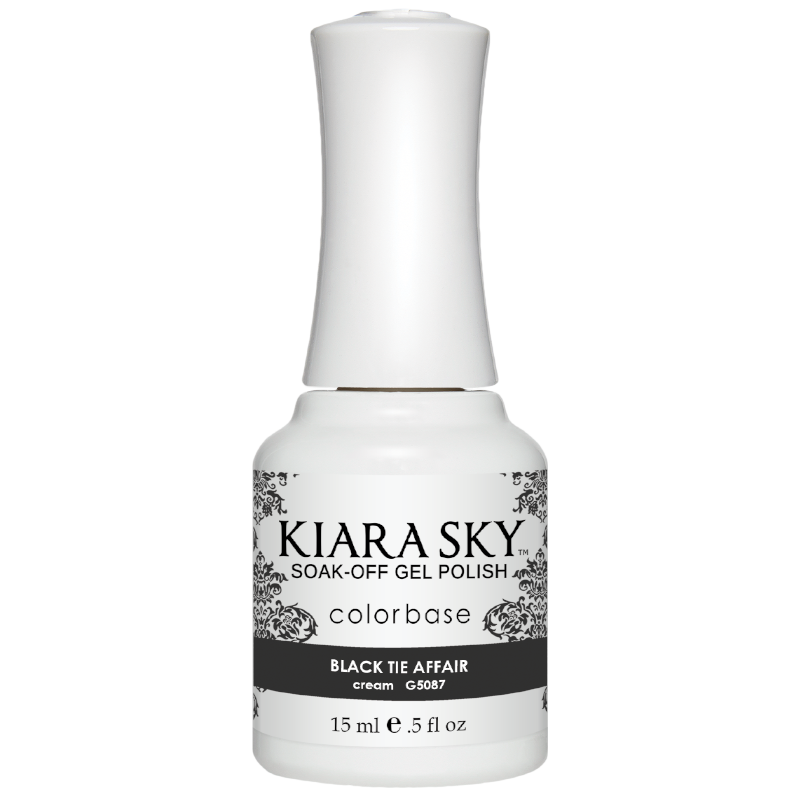 Kiara Sky Gel Polish - Black Tie Affair