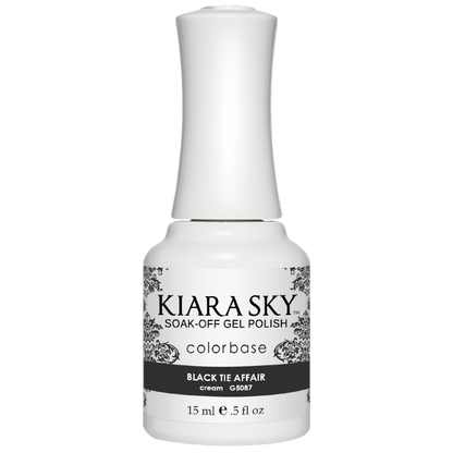 Kiara Sky Gel Polish - Black Tie Affair