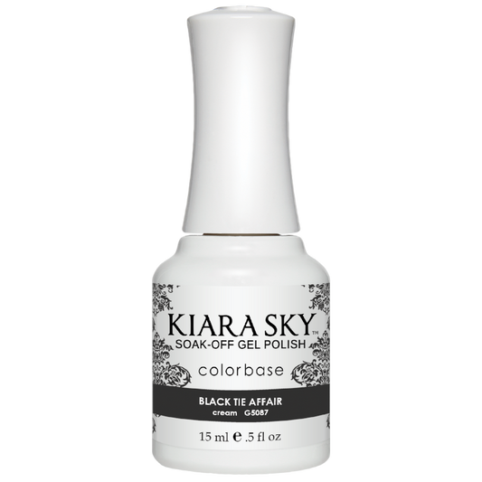 Kiara Sky Gel Polish - Black Tie Affair