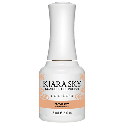 Kiara Sky Gel Polish - Peach Bum