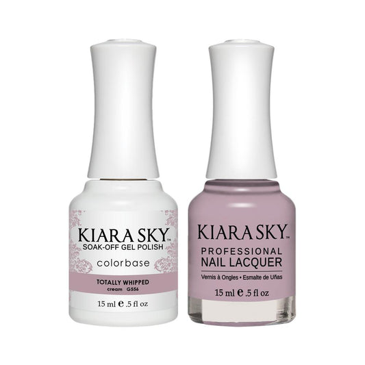 Kiara Sky Gel Nail Polish Duo - 556 Pink Colors - Totally Whipped