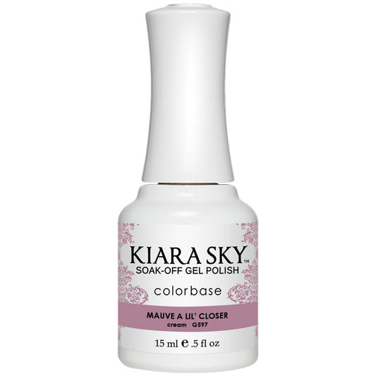 Kiara Sky Gel Polish - MAUVE A LIL' CLOSER