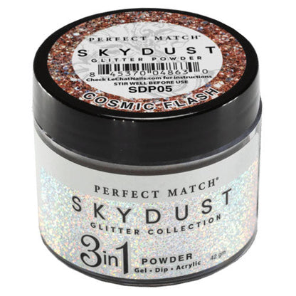 Perfect Match Sky Dust Glitter 3in1 Powder - SDP05 Cosmic Flash