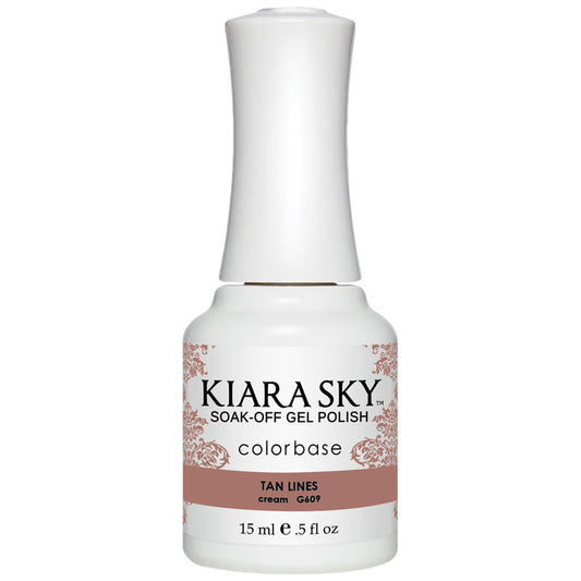 Kiara Sky Gel Polish - TAN LINES