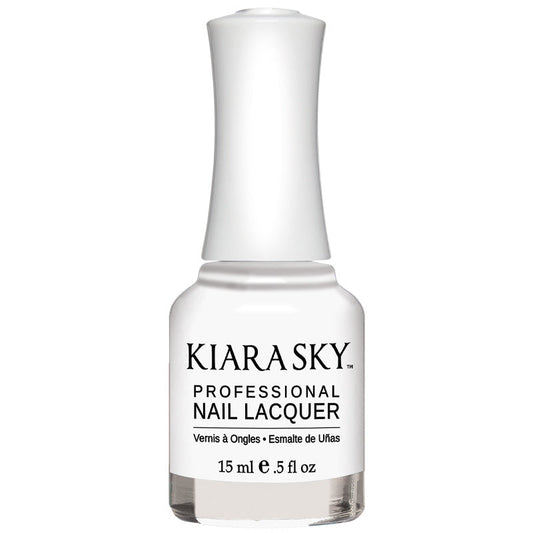 Kiara Sky Nail Lacquer - MILKY WHITE